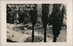 Swimming Pools at Club Almaden, New Almaden Postcard