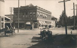 General Store and Bank of Morgan Hill California Postcard Postcard Postcard