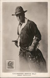 Gilbert M. "Broncho Billy" Anderson Postcard