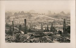 View after Fire Berkeley, CA Postcard Postcard Postcard