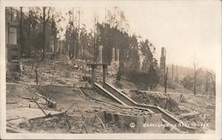 Berkeley Fire - September 17, 1923 California Postcard Postcard Postcard