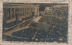 University of California Graduation Ceremony, Greek Theatre Berkeley, CA Postcard Postcard Postcard