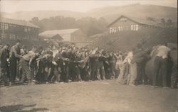 UC Berkeley Students Play Earth Ball Game California Postcard Postcard Postcard