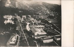 Aerial View of University of California Postcard