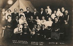 Photo of Group of Adults, March 25, 1915 Berkeley, CA Postcard Postcard Postcard