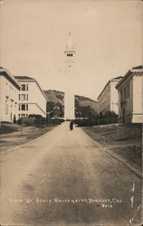 Scene at State University Berkeley, CA Postcard Postcard Postcard