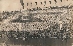 Stanford/Cal Football Game at Berkeley California Postcard Postcard Postcard