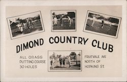 Dimond Country Club, Fruitvale Postcard