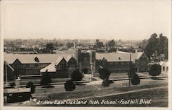 #2 - New East Oakland High School - Foothill Blvd. Postcard