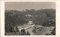 Broadway Tunnel - West Portal (Caldecott Tunnel) Postcard