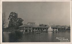 Boat House Lake Merritt Oakland, CA Postcard Postcard Postcard