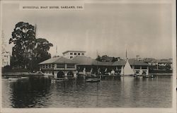 Municipal Boat House Oakland, CA Postcard Postcard Postcard