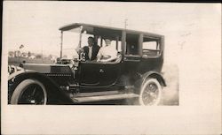 Couple in Car Oakland, CA Postcard Postcard Postcard