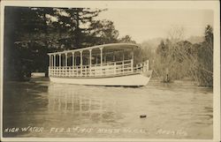 High Water - February 3, 1915 Monte Rio, CA Rhea Postcard Postcard Postcard