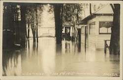 High Water, Feb. 3rd, 1915 Monte Rio, CA Rhea Postcard Postcard Postcard