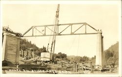 Bridge Construction Monte Rio, CA Rhea Postcard Postcard Postcard