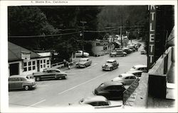 Street Scene Monte Rio, CA Postcard Postcard Postcard