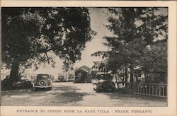 Entrance to Dining Room - La Page Villa - Frank Ferranti Los Gatos, CA Postcard Postcard Postcard