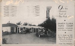 Santa Clara California Vintage Postcards Images