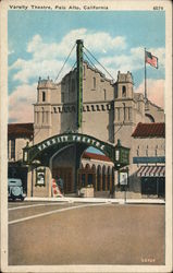 Varsity Theatre Palo Alto, CA Postcard Postcard Postcard