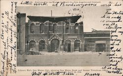 View of Library Hall Postcard