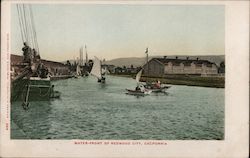 Water Front Redwood City, CA Postcard Postcard Postcard