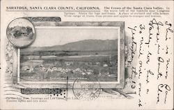 The Crown of the Santa Clara Valley Postcard