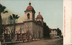 Santa Clara Mission California Postcard Postcard Postcard