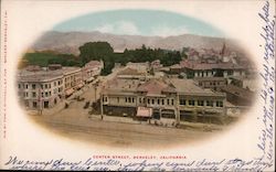 Center Street Berkeley, CA Postcard Postcard Postcard