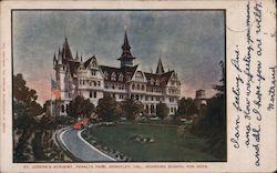 St. Joseph's Academy, Peralta Park, Berkeley, Cal. Boarding School For Boys California Postcard Postcard Postcard