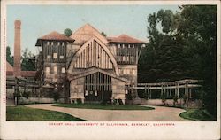 Hearst Hall, University of California Berkeley, CA Postcard Postcard Postcard