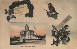 Greetings from Auburn Calif. Placer County Courthouse California Postcard Postcard Postcard