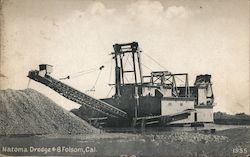 Natoma Dredge #8 Postcard