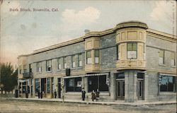 Bank Block Postcard