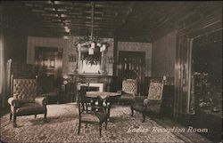 Ldies Reception Room Postcard