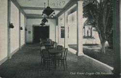 Club House Loggia, The Peninsula Postcard