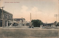 Railroad Avenue San Mateo, CA Postcard Postcard Postcard