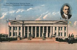 Ohio State Building, Panama-Pacific International Exposition Postcard