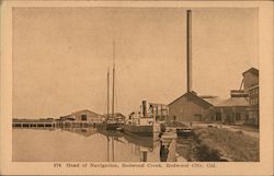 Head of Navigation, Redwood Creek Redwood City, CA Postcard Postcard Postcard