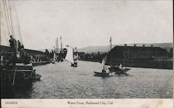 Water Front Redwood City, CA Postcard Postcard Postcard