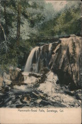 Mammoth Head Falls Postcard