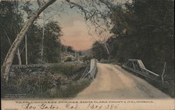 Near Congress Springs Postcard