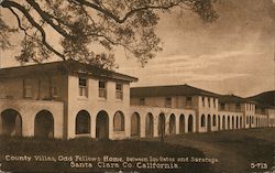 County Villas, Odd Fellows Home Postcard