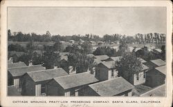 Cottage Grounds, Pratt-Low Preserving Company Santa Clara, CA Postcard Postcard Postcard