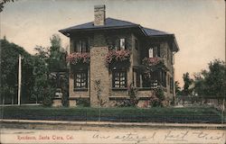 Residence Santa Clara, CA Postcard Postcard Postcard