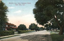 Melville Ave. from Emerson Street Postcard