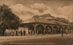 Southern Pacific Depot Palo Alto, CA Postcard Postcard Postcard