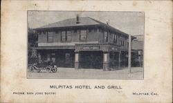 View of Hotel and Grill Milpitas, CA Postcard Postcard Postcard