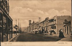 Park Street Alameda, CA Postcard Postcard Postcard