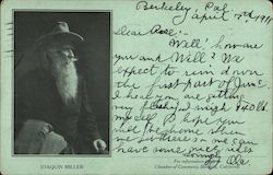 Joaquin Miller Postcard